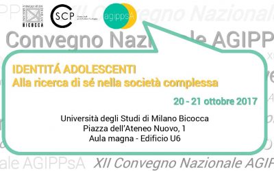 XII Convegno AGIPPsA – “Identità adolescenti. Alla ricerca di sè nella società complessa”