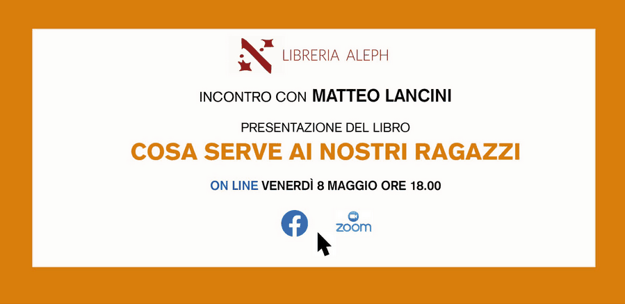 Presentazione webinar “Cosa serve ai nostri ragazzi?”