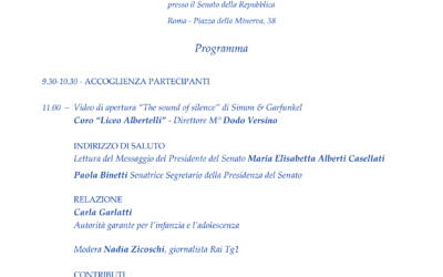 Relazione al Parlamento dell’Autorità garante infanzia e adolescenza – Matteo Lancini “Lettera agli adolescenti”